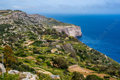 Photo of Dingli Cliffs and Mediterranean Sea, Malta