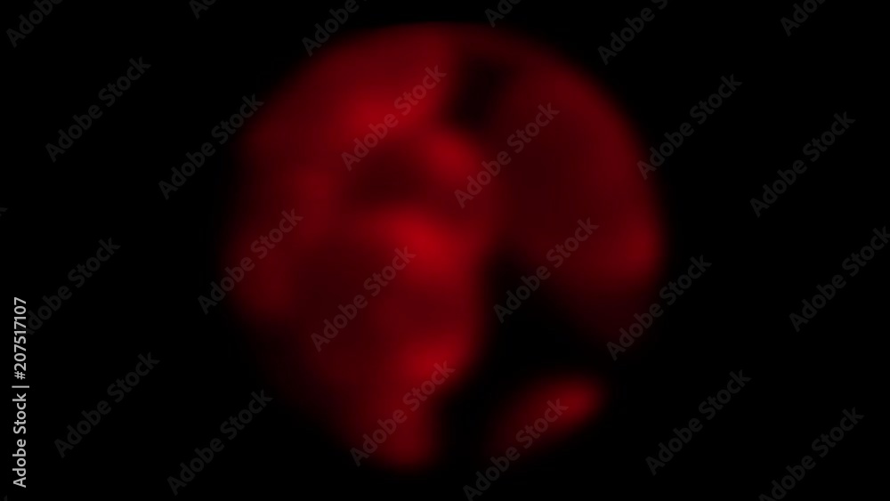 Chemistry Microscope on Moving Red Loop