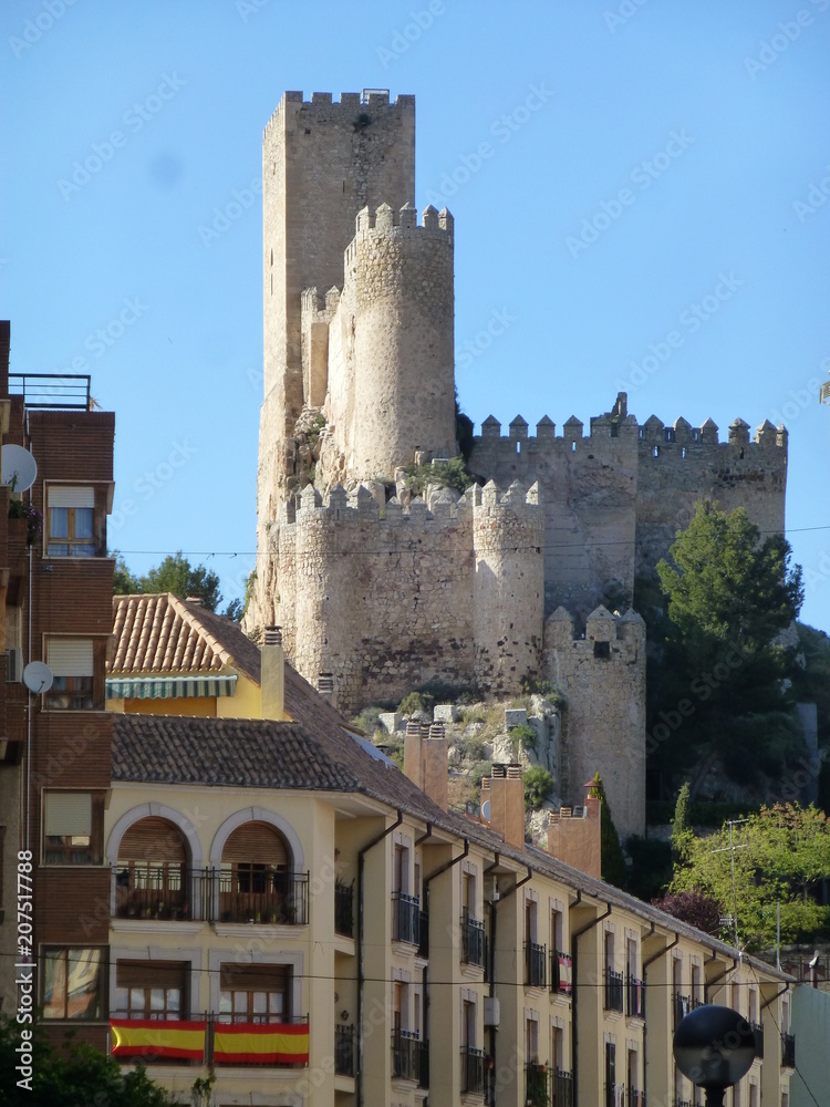 Almansa,pueblo de Albacete en Castilla la Mancha ( España)