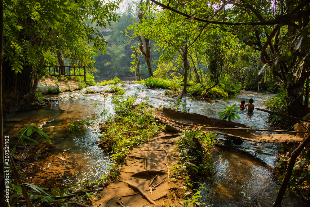 Sai Yok Yai waterfall at Kanchanaburi in thailand Sai Yok Yai waterfall at Kanchanaburi in thailand