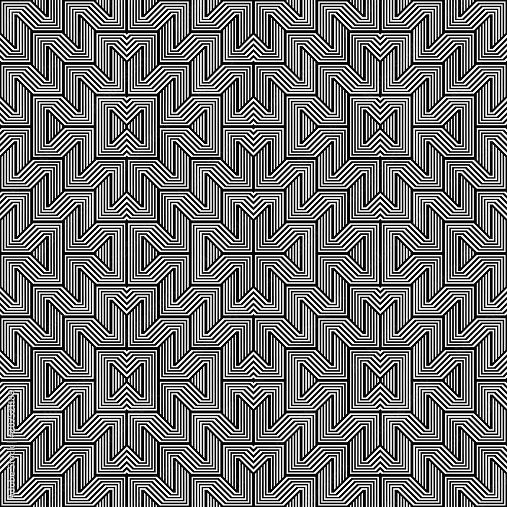 Design seamless monochrome geometric pattern Design seamless monochrome geometric pattern