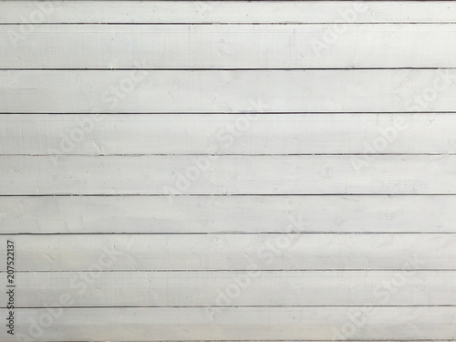 Grunge background of white wooden boards. Design elements made of natural materials.