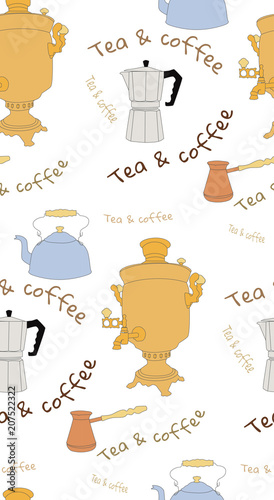 tea and coffee pattern