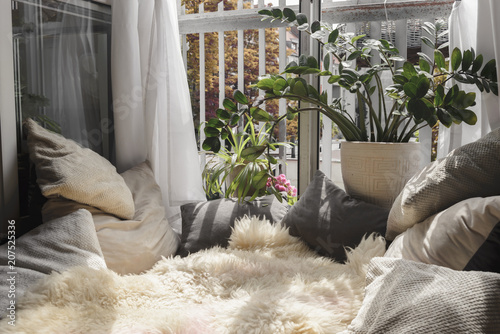 Cozy place at home to rest and study