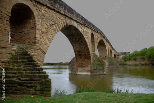 Medieval stone bridge © tangoas