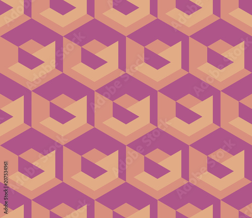 Simple geometry seamless pa...