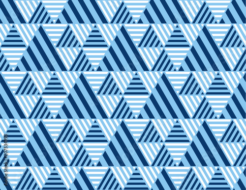 Summer sea blue geometry se...