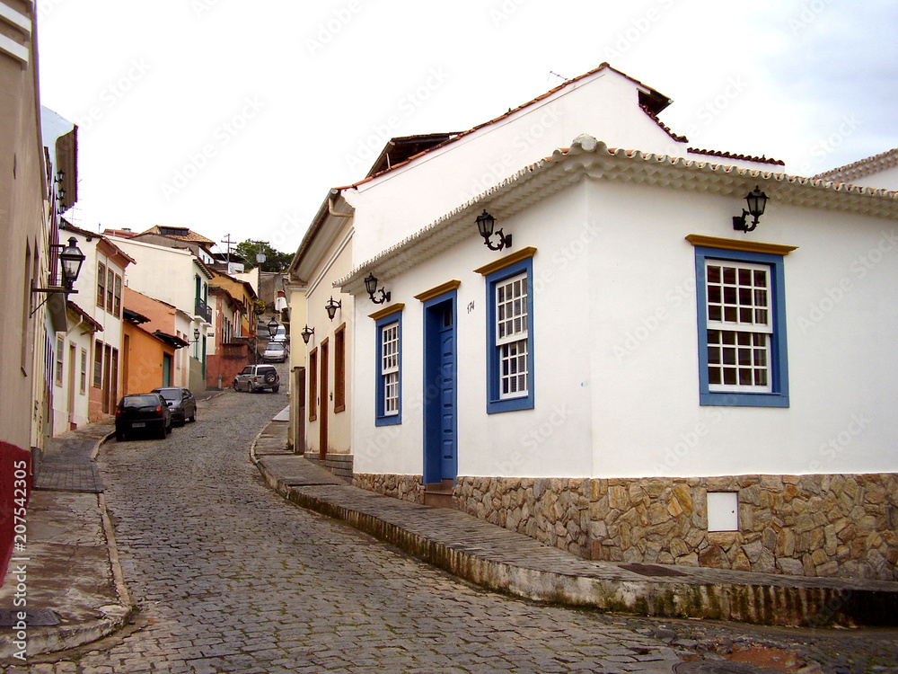 Low rise architechture in São João Del-Rei