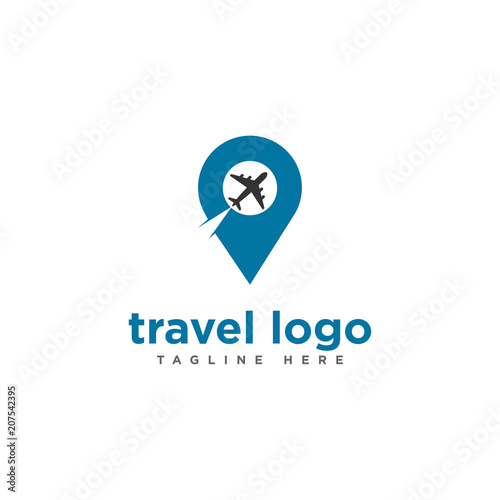 Free Download travel logo design template - GFXLoad