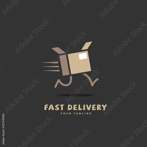 Fast delivery logo