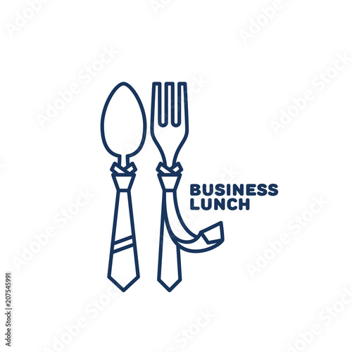Business lunch logo