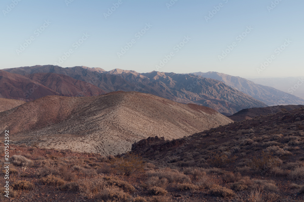 Landscape in Death Valley taken from Dante's View.