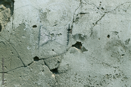 shot bullets building wall