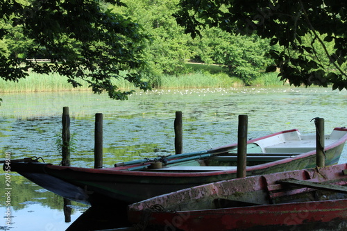 barques sur l'eau