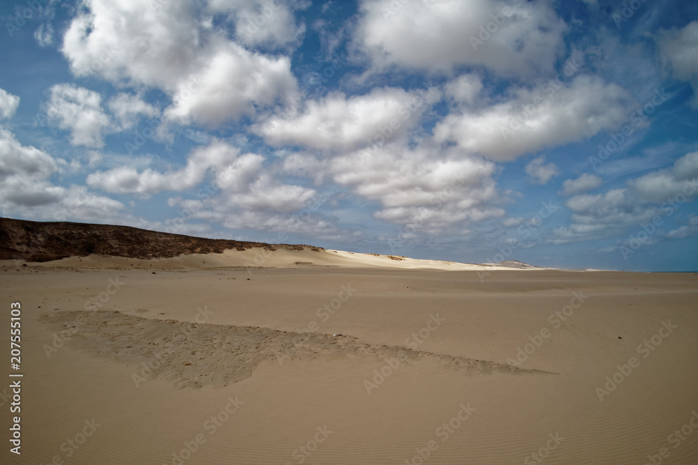 Island Boa Vista in Cape Verde, landscape - seaside Island Boa Vista in Cape Verde, landscape - seaside