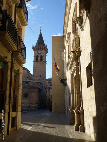 Villena.Pueblo de Alicante. Comunidad Valenciana, España © VEOy.com