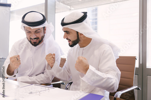 Group of businessmen in Dubai