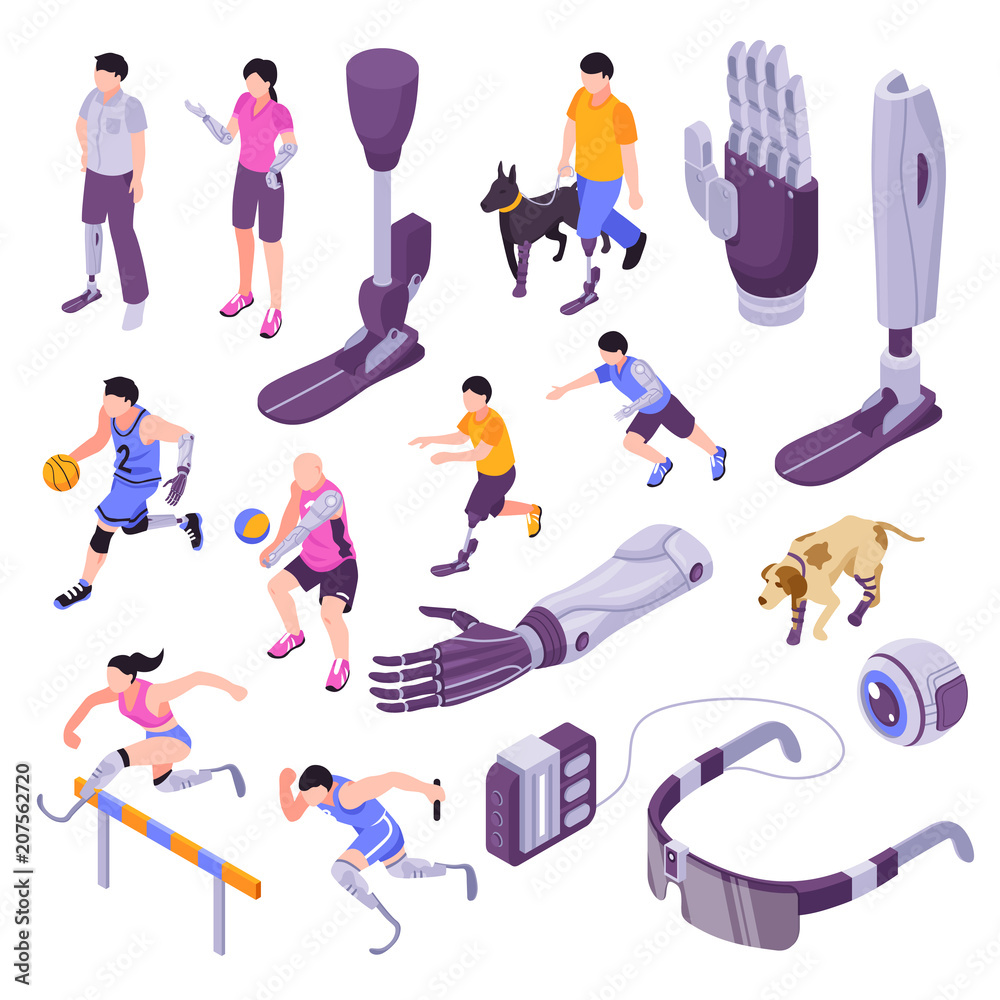 Isometric Bionic Prothesis Set Isometric Bionic Prothesis Set