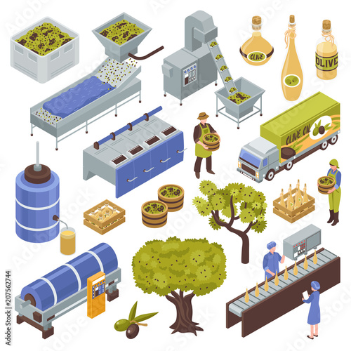  Olive Production Set