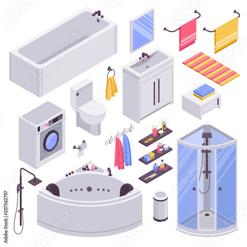 Bathroom Isometric Set