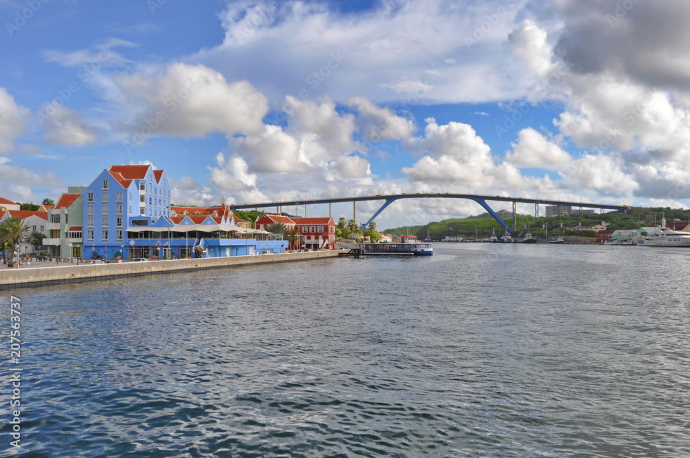 Naklejka premium Willemstad, Curacao