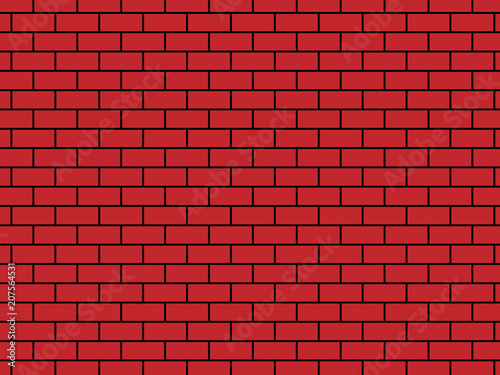 Vector illustration background - brick red color.Eps 10.