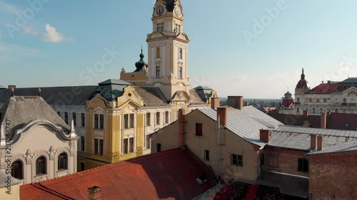 Aerial video of Pecs, Hungary photo