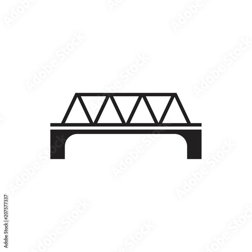 Bridge Icon black and white 