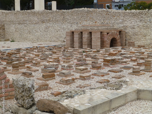 Ciudad romana de Complutum, origen de la actual Alcala de Henares (Madrid,España) photo