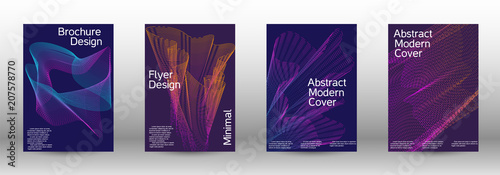 Backgrounds with gradient linear waves.