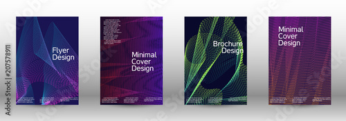 Backgrounds with gradient linear waves.