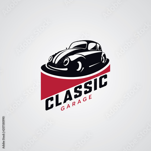 Classic Vehicle Logo Design Template