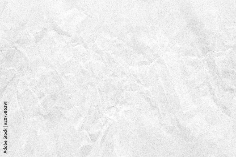 Crumpled white paper texture Crumpled white paper texture