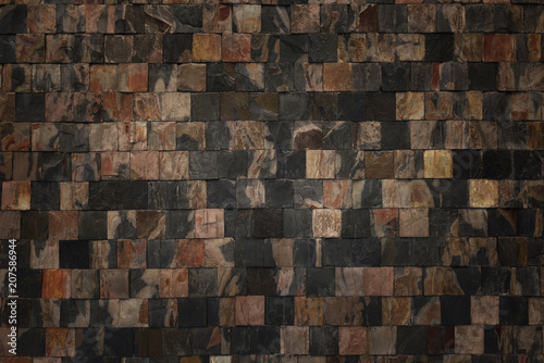 Stone wall for background and texture  Abstract puzzle stone wall backgrund and texture  Fragment of stone wall for background and texture