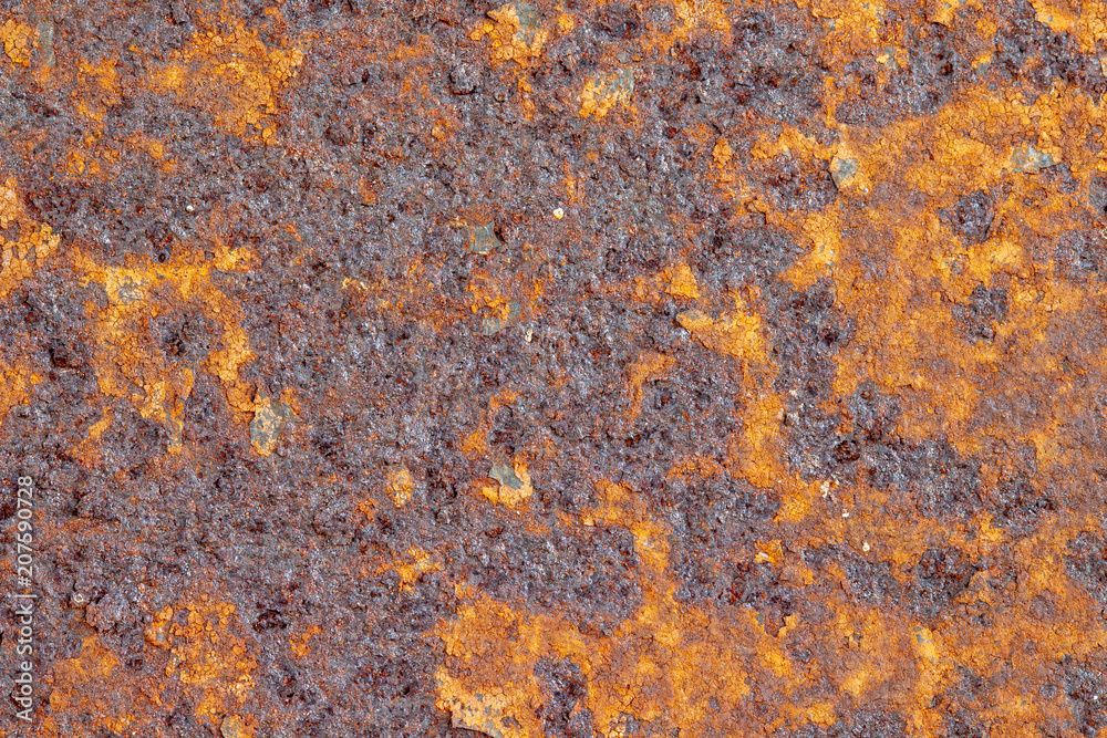 A background of peeling paint and rusty old metal A background of peeling paint and rusty old metal