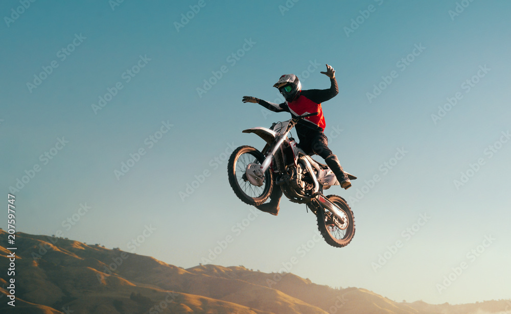 Fototapeta premium Moto freestyle