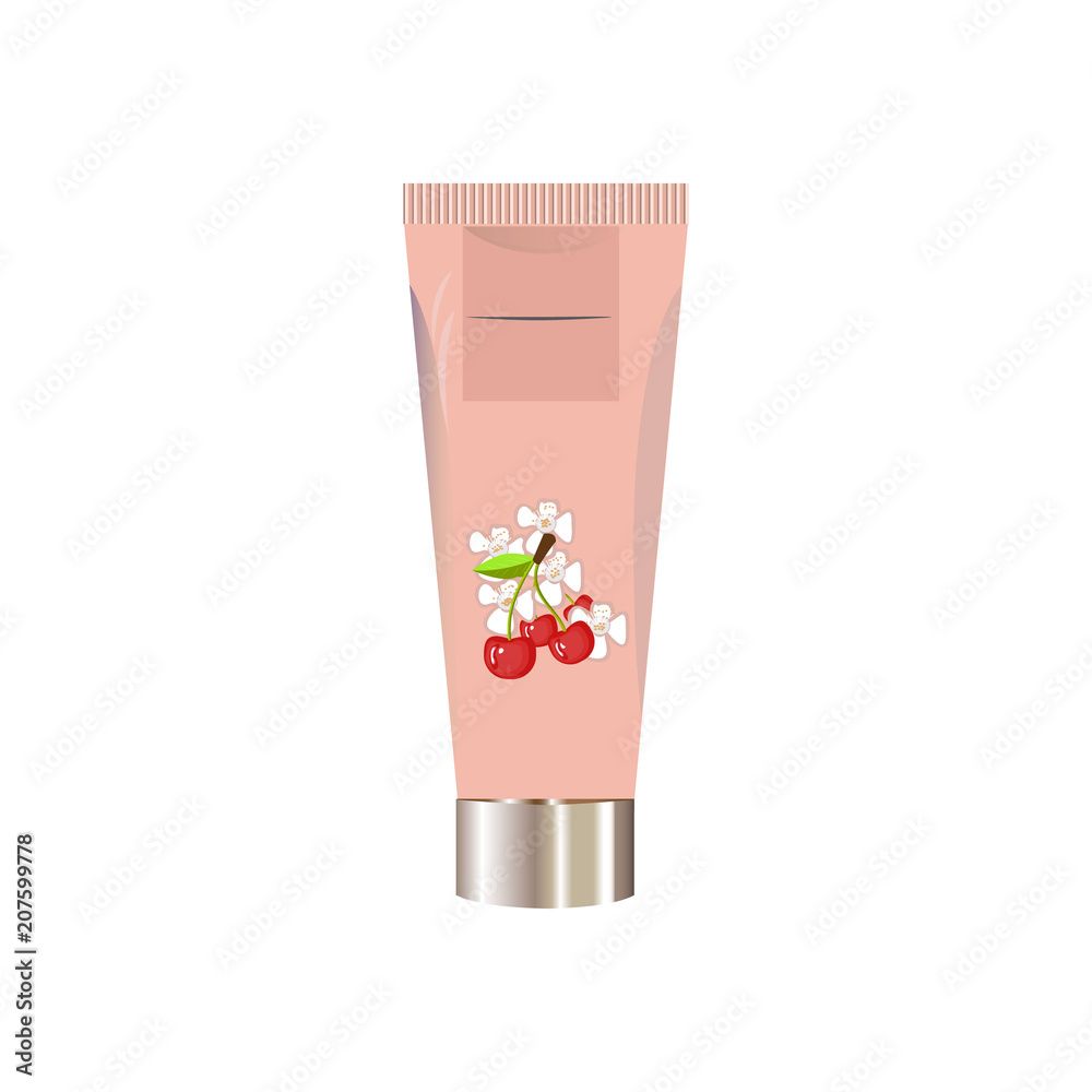 Blank cosmetic package container for cream, powder or gel Blank cosmetic package container for cream, powder or gel