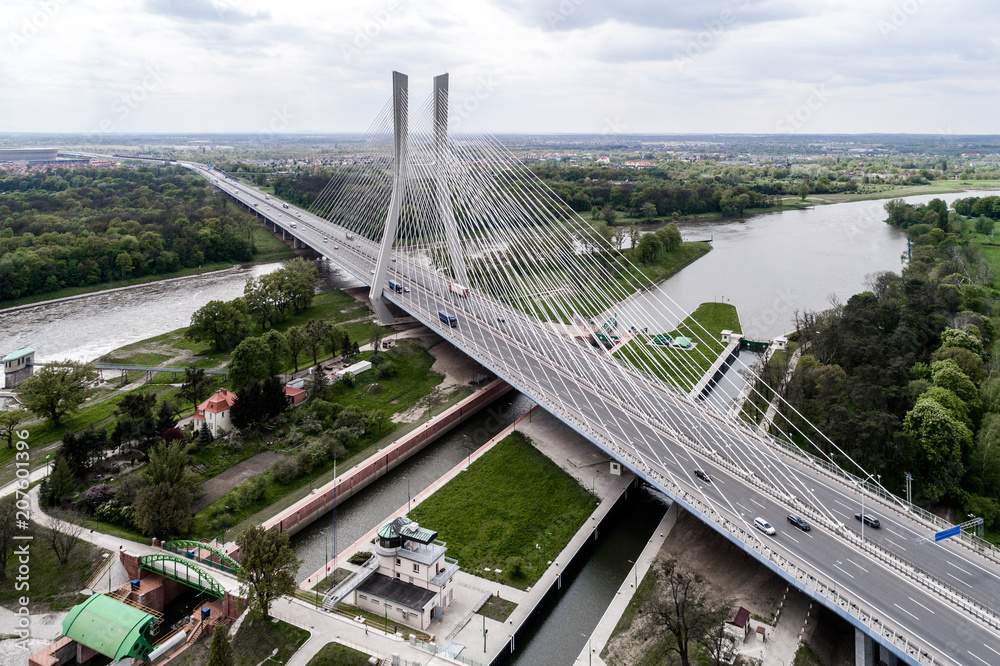New modern bridge