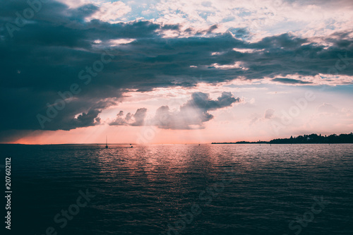 Evening Mood Lake of Constance 