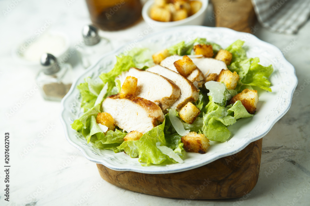 Grilled chicken Caesar salad Grilled chicken Caesar salad