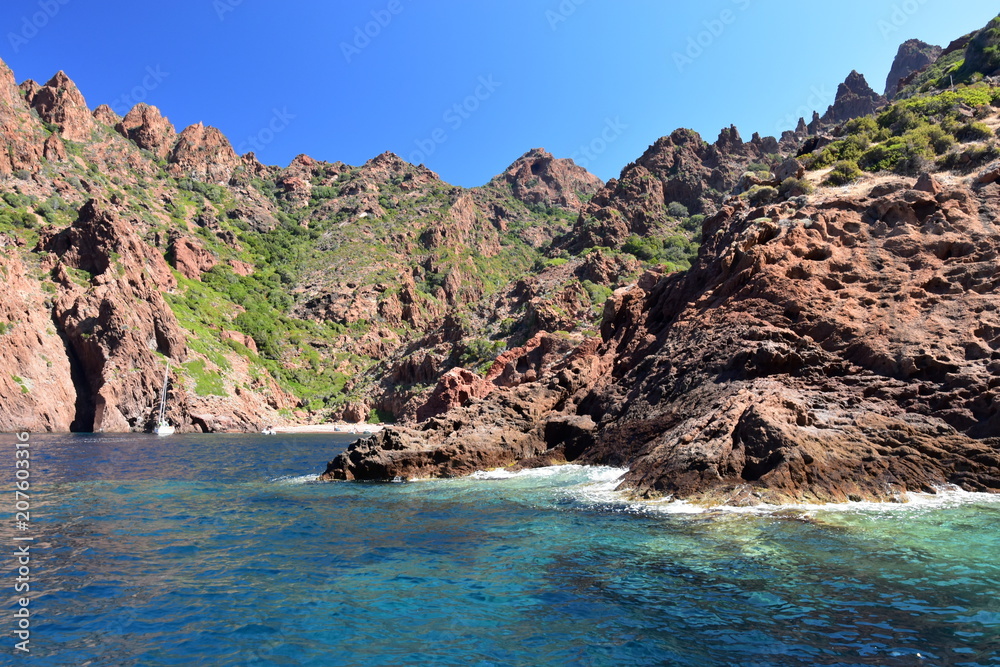 Réserve Naturelle de Scandola en Corse