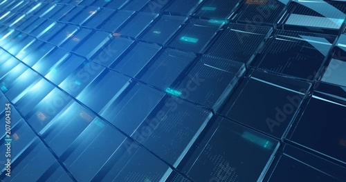 Elegant High-Tech Glass Background