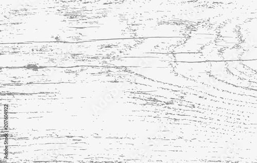 White wooden cutting, chopping board, table or floor surface. Wood texture. Vector illustration.