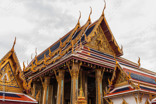 Temple of the Emerald Buddha is Wat Phra Kaew or Wat Phra Si Rattana Satsadaram. It  is regarded as the most sacred Buddhist temple (wat) in Thailand.
