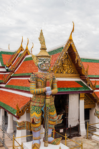 Temple of the Emerald Buddha is Wat Phra Kaew or Wat Phra Si Rattana Satsadaram. It  is regarded as the most sacred Buddhist temple (wat) in Thailand.