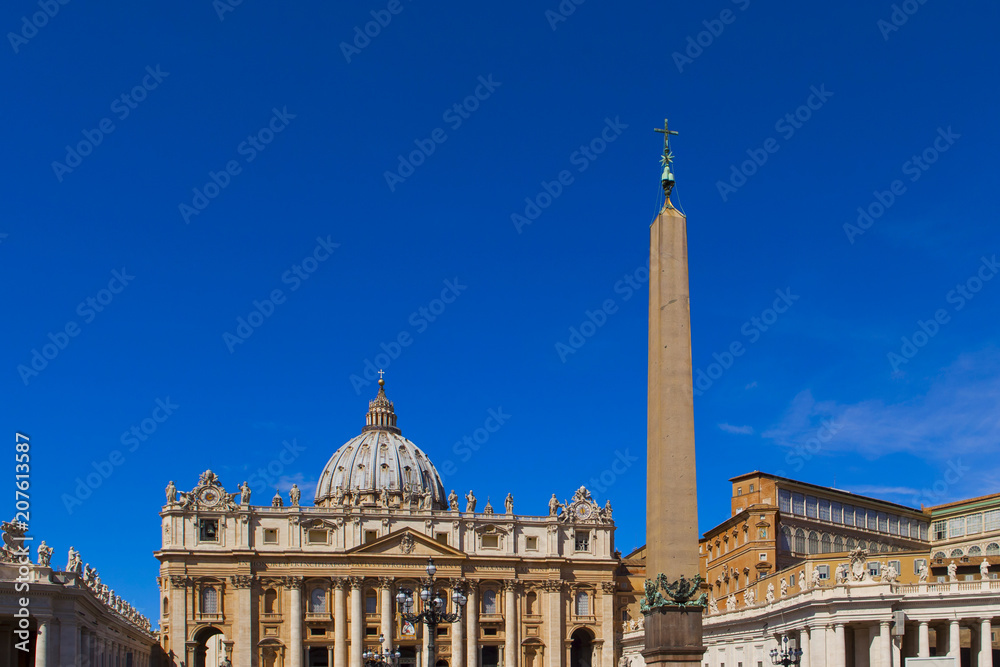 an obelisk of the Vatican