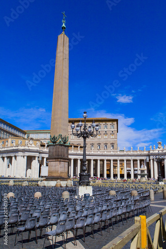 an obelisk of the Vatican