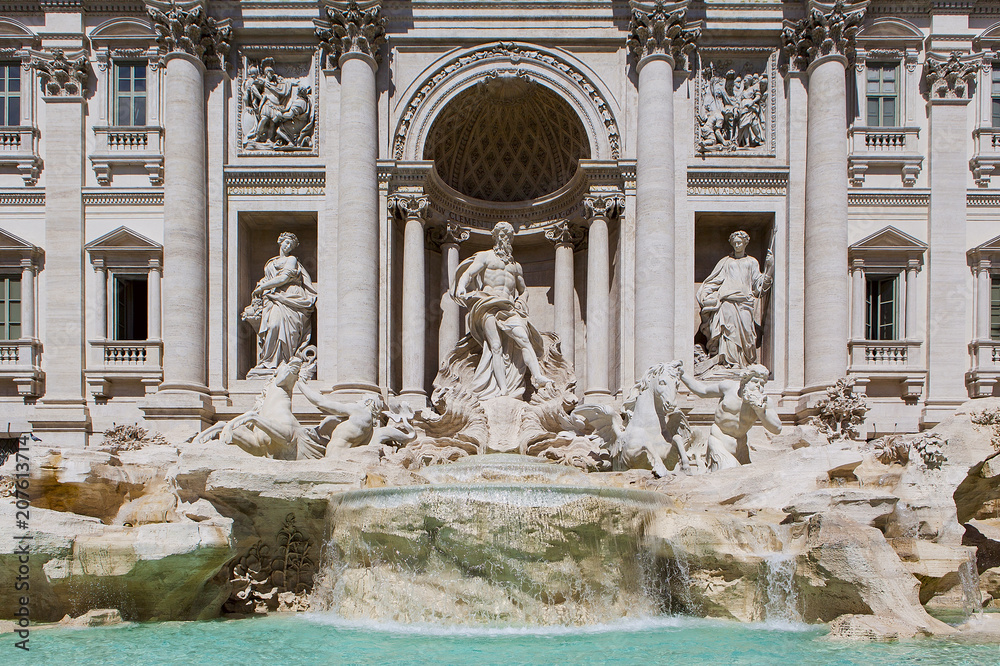 The Trevi Fountain