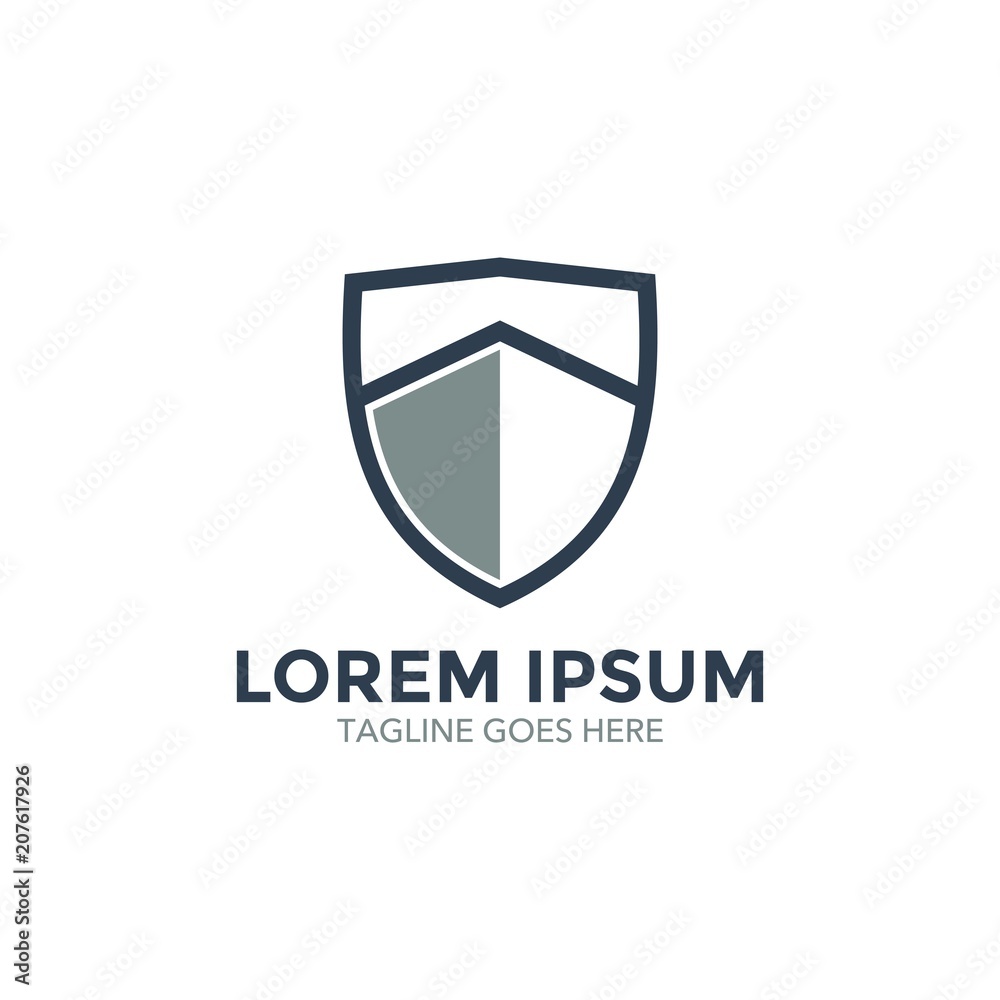 unique shield and security logo unique shield and security logo