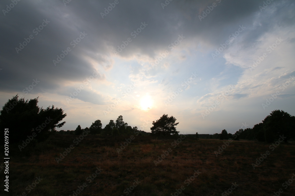 Die Sonne im Wolkenloch Die Sonne im Wolkenloch